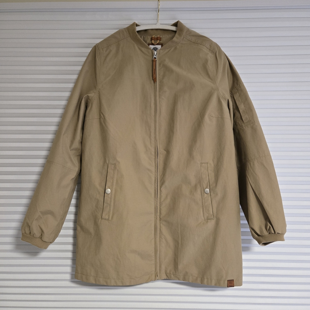 Timberland Women's Bomber-Style Waterproof Jacket, Long, Size M